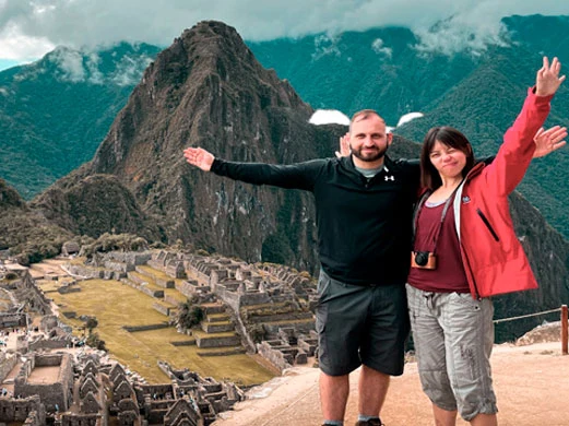 Machu Picchu postcard photo