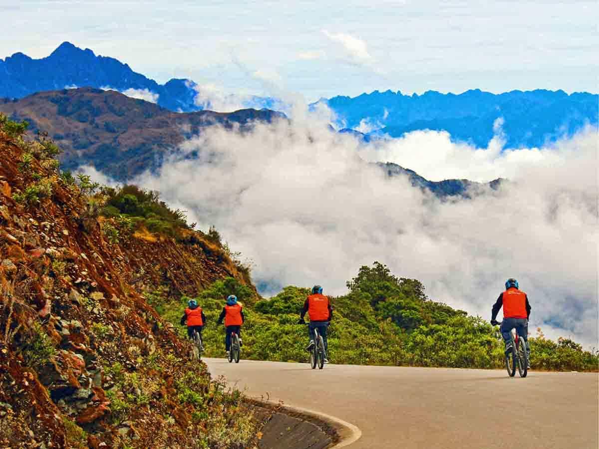 Biking to Machu Picchu through the Inca Jungle